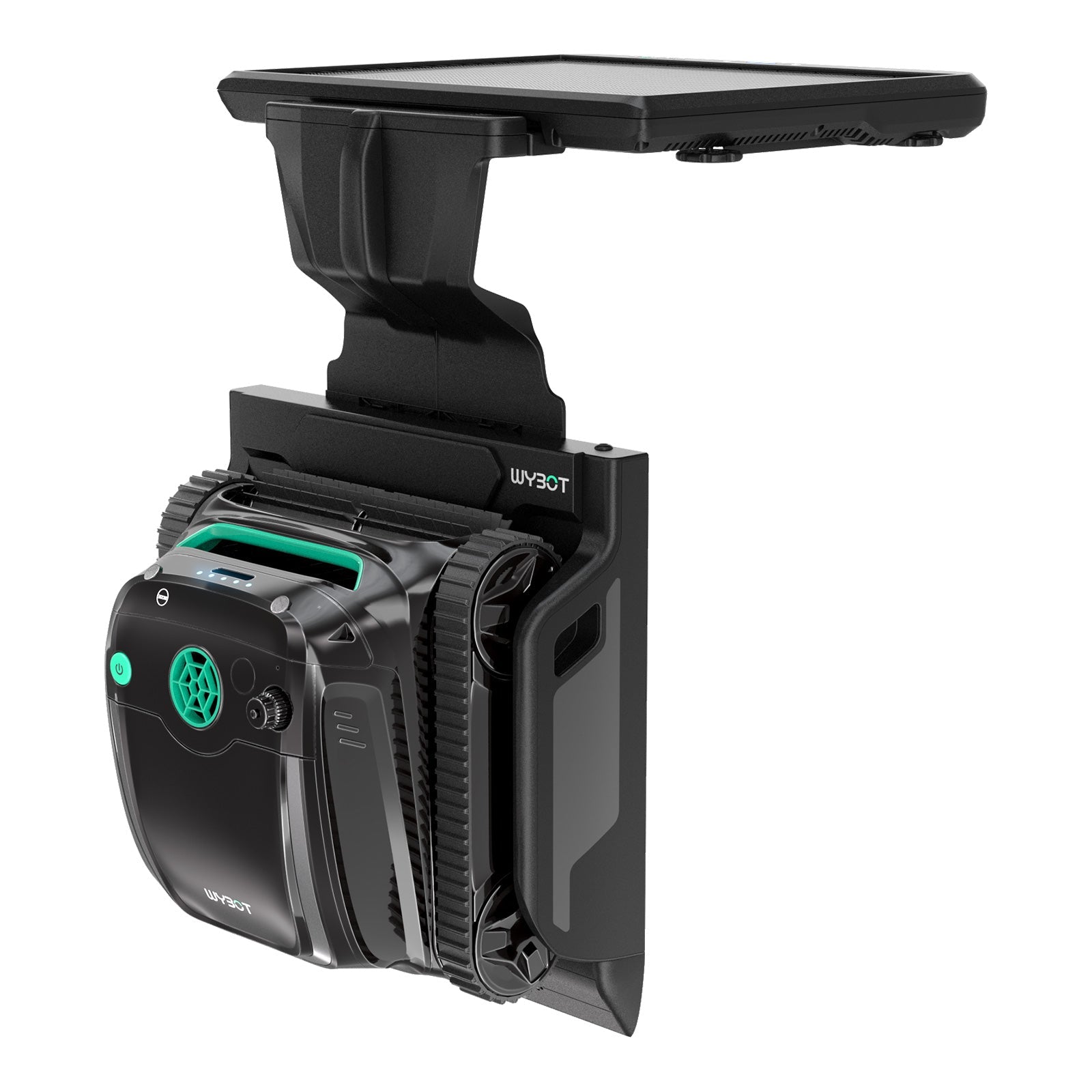 WYBOT S2 Solar Powered Robotic Pool Cleaner Self-Charging