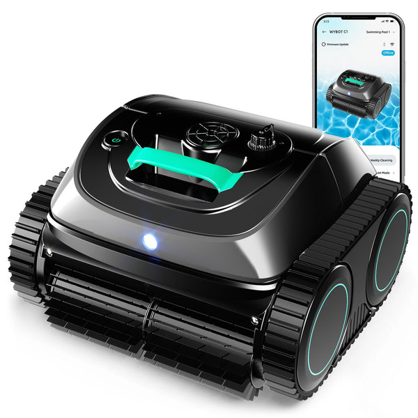 WYBOT C1 Limpiador Robótico de Piscina con Vacío y APP [Diseño Mejorado]